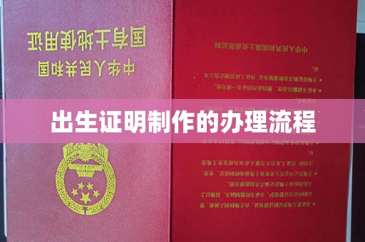 城北出生证明制作的办理流程