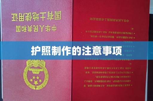 城北护照制作的注意事项