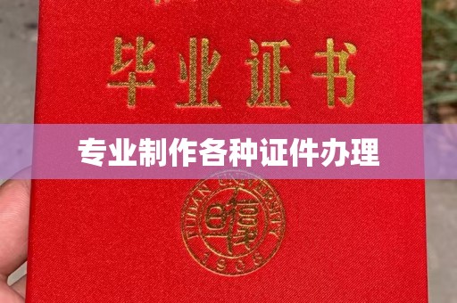 城北专业制作各种证件办理