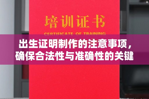 城北出生证明制作的注意事项，确保合法性与准确性的关键步骤